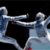 Kepri Fencing Team Gears Up for PON with Singapore Try Out